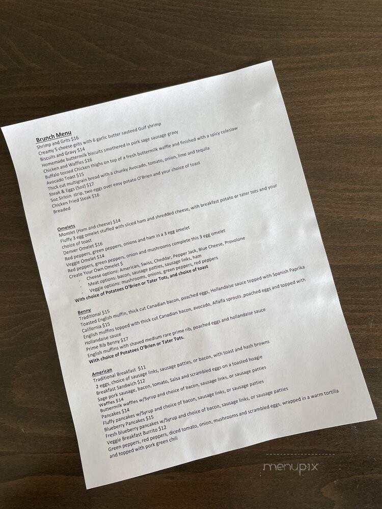 The S-Turn Food and Drinks - Lakewood, CO menu_pic