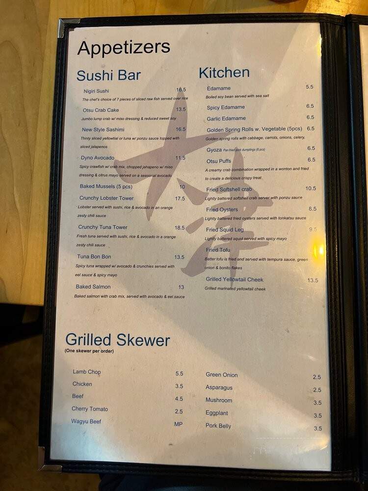 Otsu Asian Bistro & Sushi Bar - San Marcos, TX