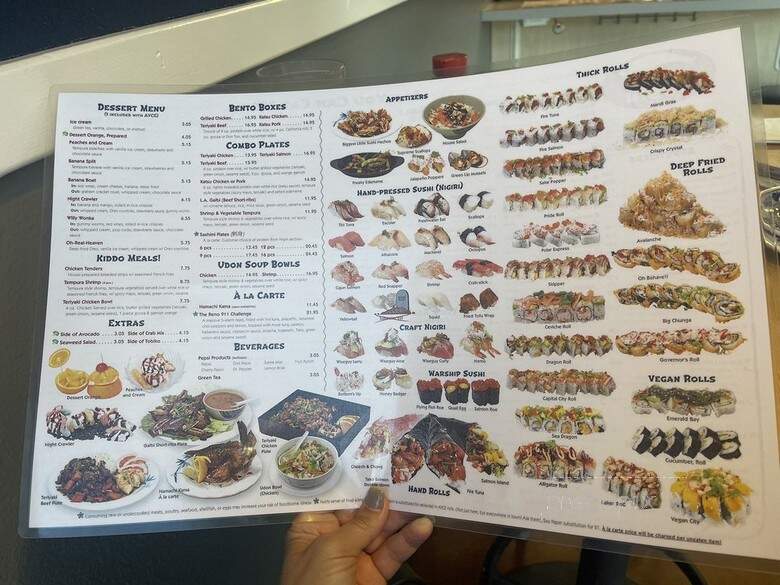 The Biggest Little Sushi Bar - Reno, NV menu_pic