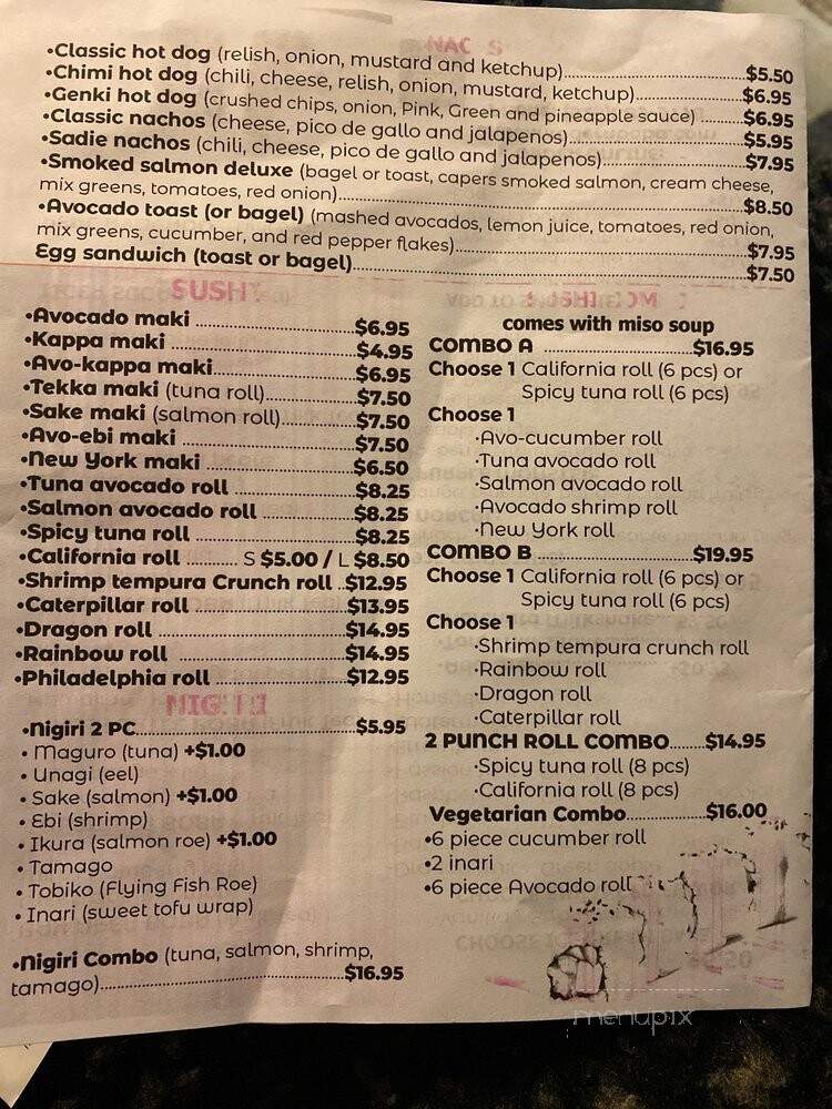 Modern Boba - Clayton, CA menu_pic