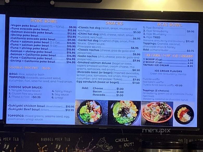 Modern Boba - Clayton, CA menu_pic