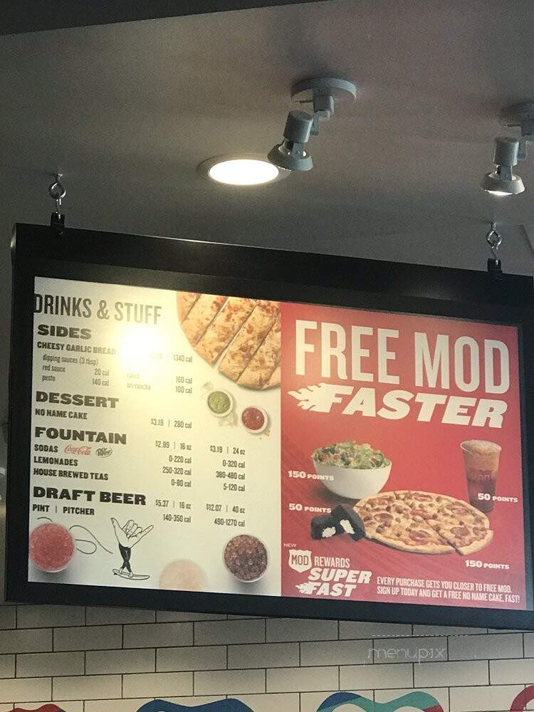 Mod Pizza - Cave Creek, AZ menu_pic