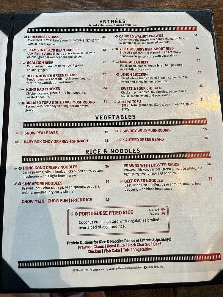 Chinglish Cantonese Wine Bar - Las Vegas, NV menu_pic