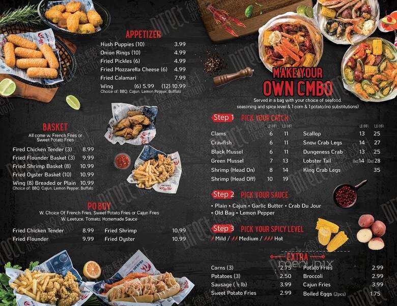Crab Du Jour Express - Jamaica, NY menu_pic