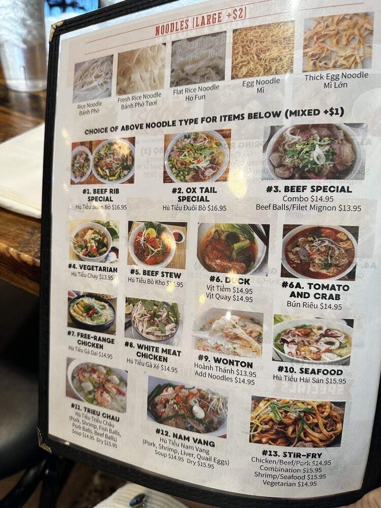 Tasty Bowl - Oakland, CA menu_pic