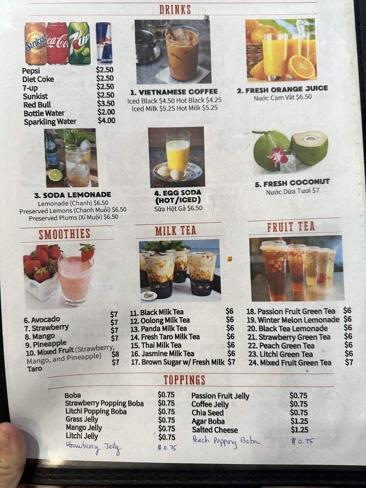 Tasty Bowl - Oakland, CA menu_pic