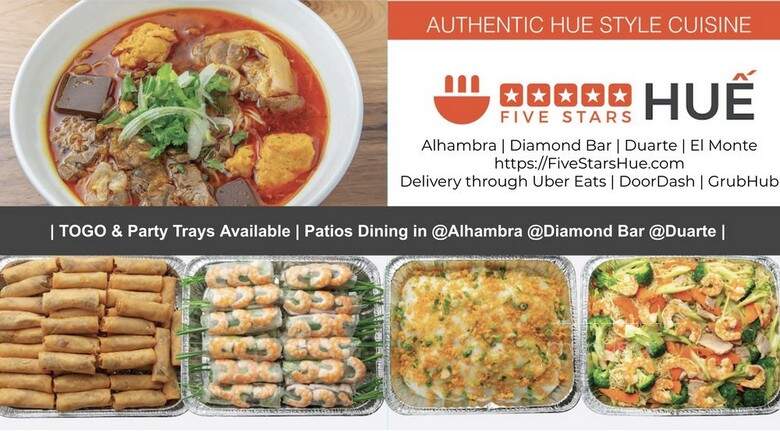 5 Stars Hue Restaurant - Diamond Bar, CA menu_pic