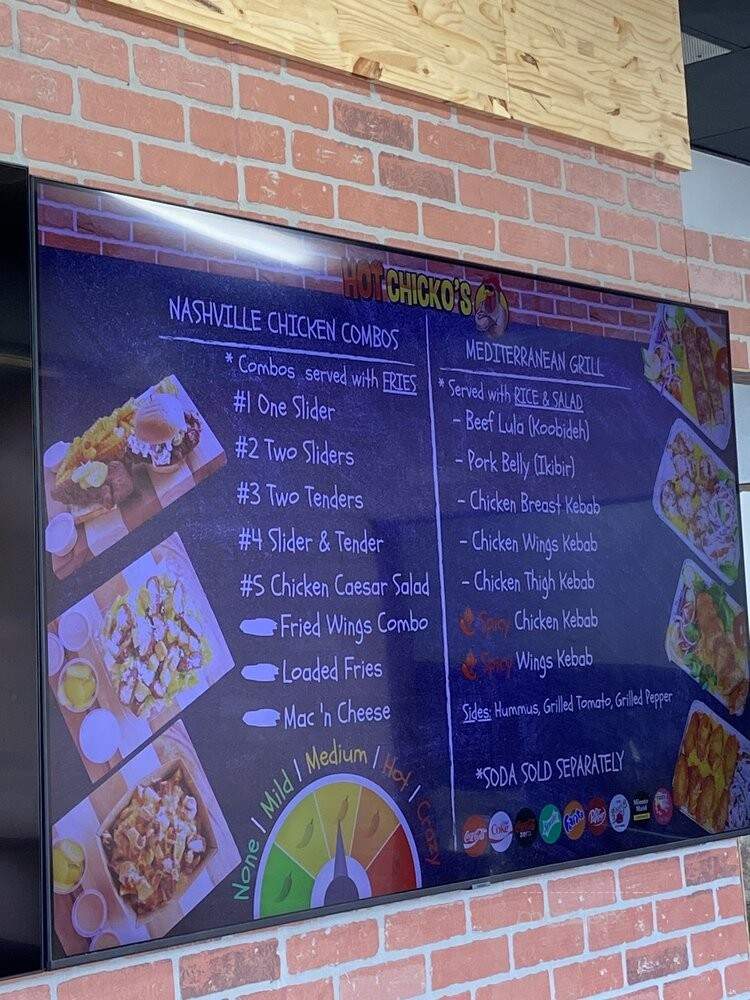 Hot Chicko's - Los Angeles, CA menu_pic