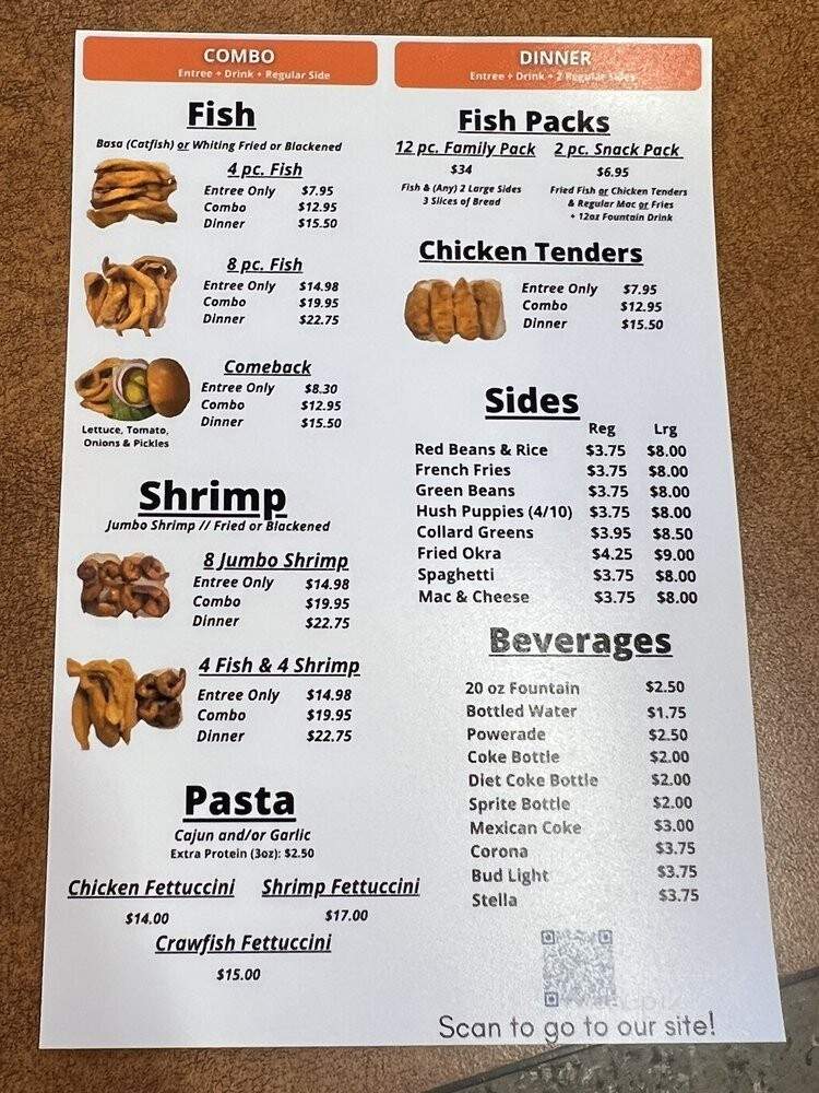 Lutfi's Fried fish North - Kansas City, MO menu_pic
