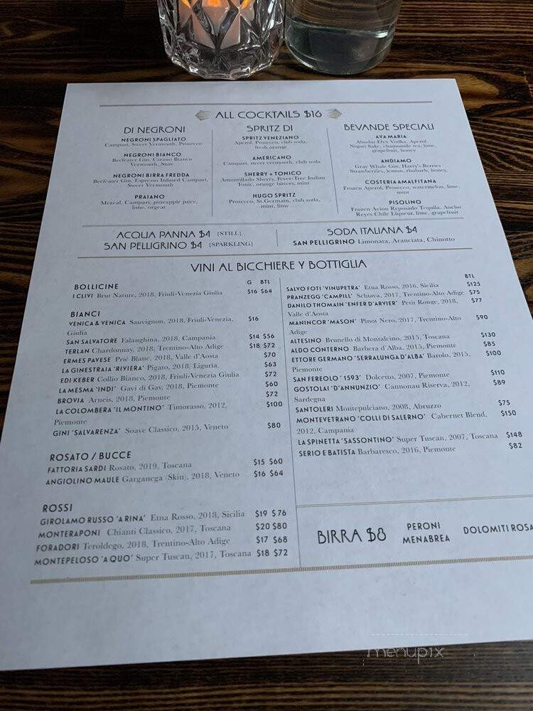 Fingers Crossed - Los Angeles, CA menu_pic