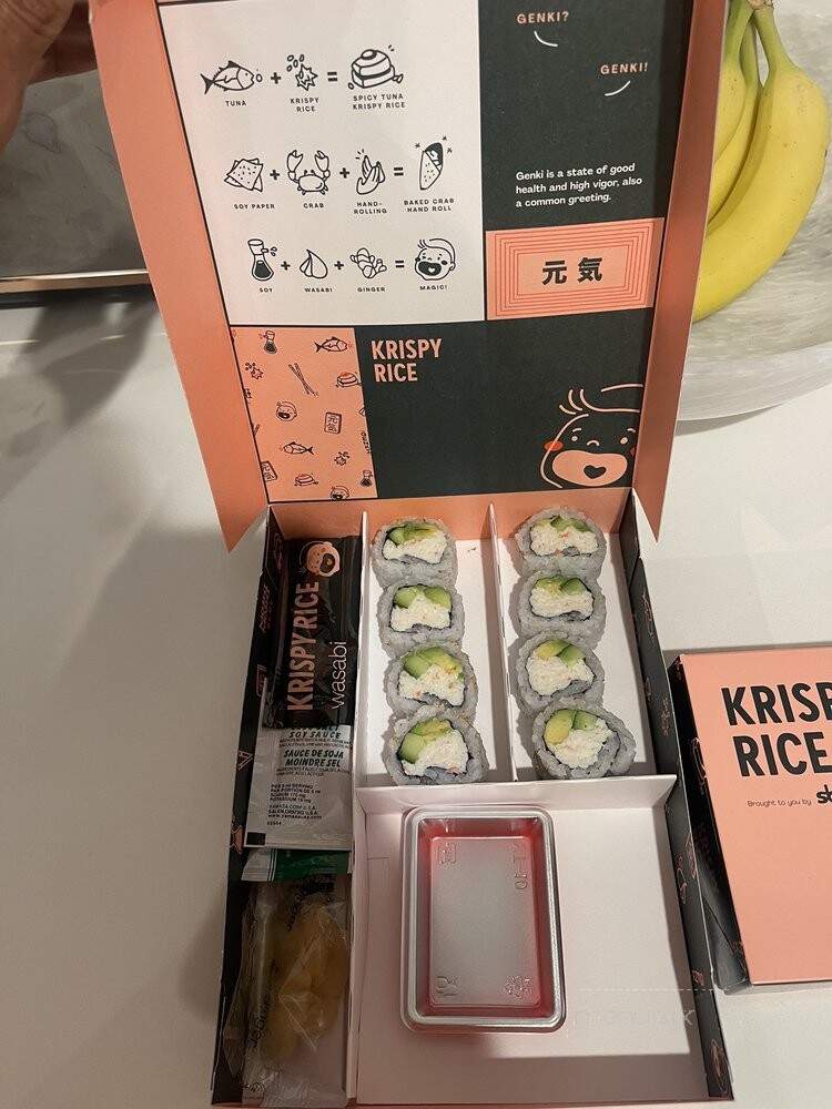 Krispy Rice - Los Angeles, CA menu_pic