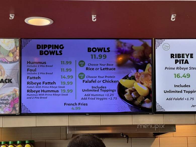 Sababa Falafel Shop - Garden Grove, CA menu_pic