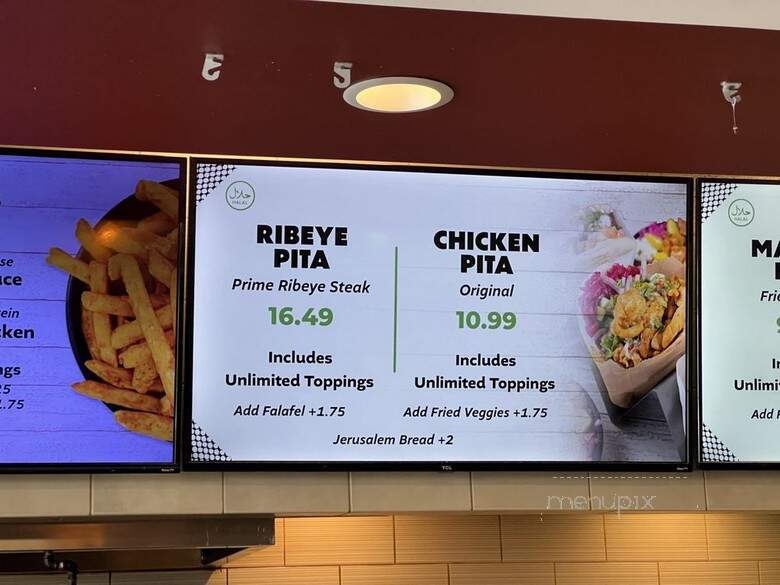 Sababa Falafel Shop - Garden Grove, CA menu_pic