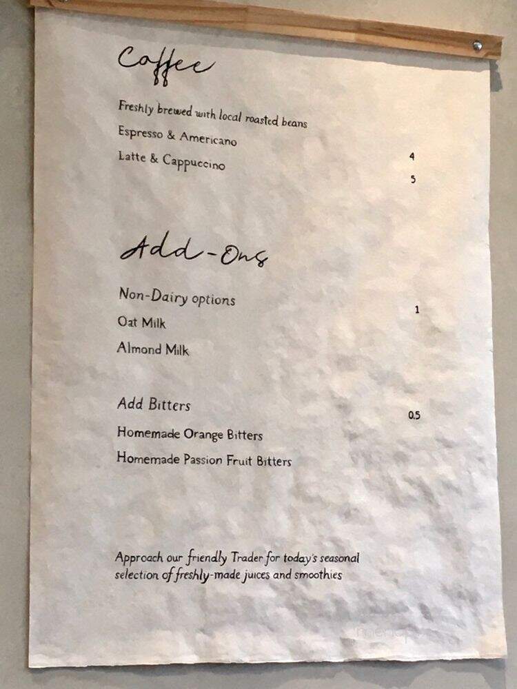 Grain Traders - West Hollywood, CA menu_pic
