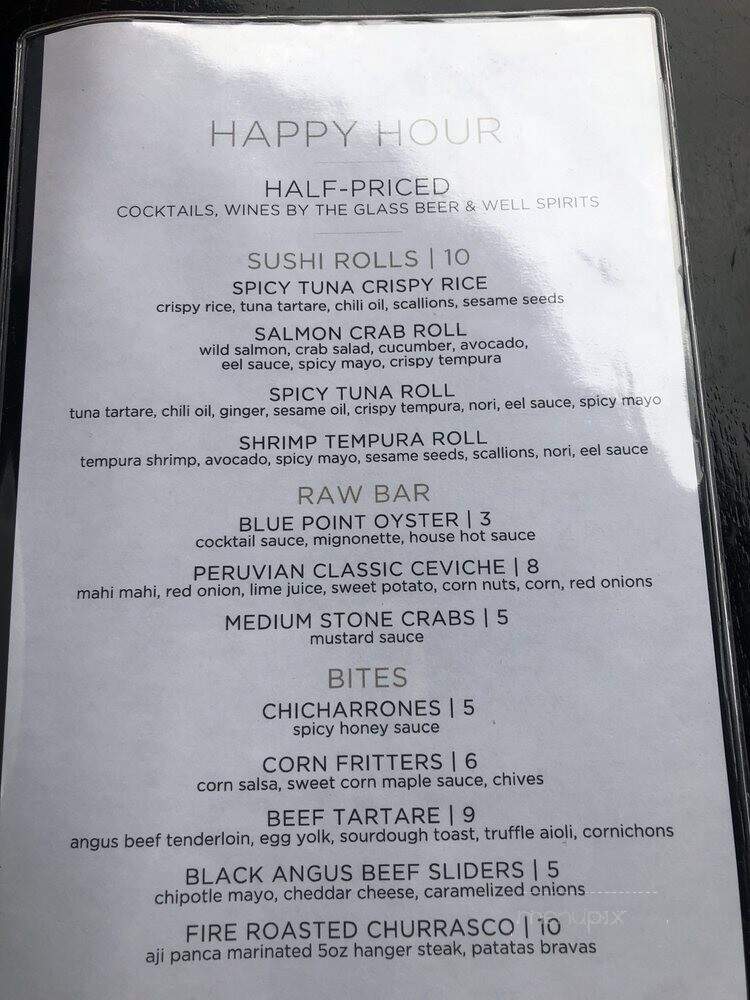 Public Square Restaurant - Miami, FL menu_pic
