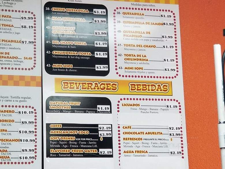 Tortas Locas Buckley - Buckley, WA menu_pic