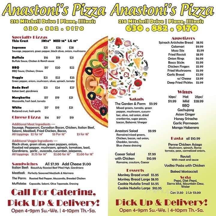 Anastoni's Pizza - Plano, IL