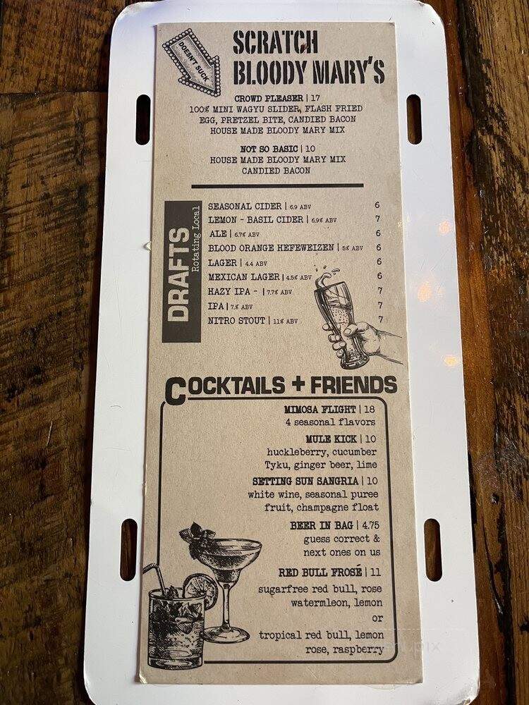 Sids Garage - Meridian, ID menu_pic