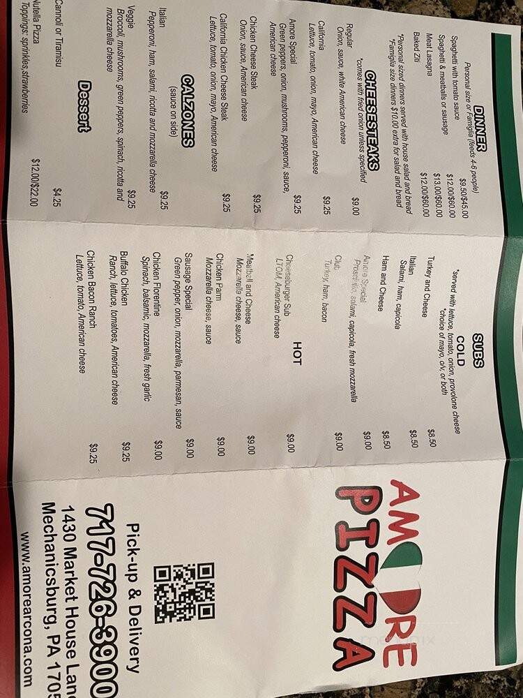 Amore Pizza - Mechanicsburg, PA