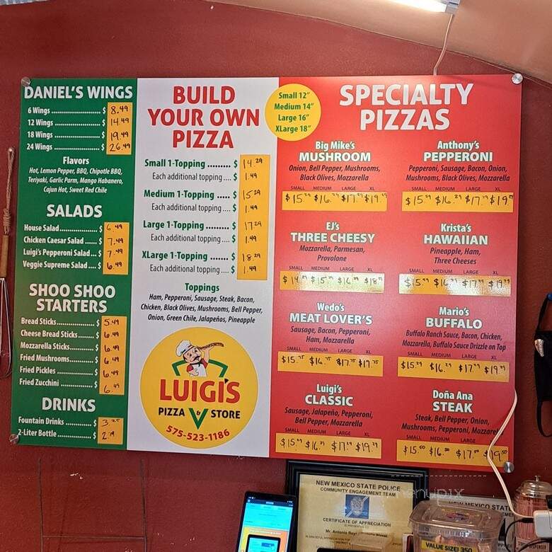 Luigi's Pizza - Las Cruces, NM