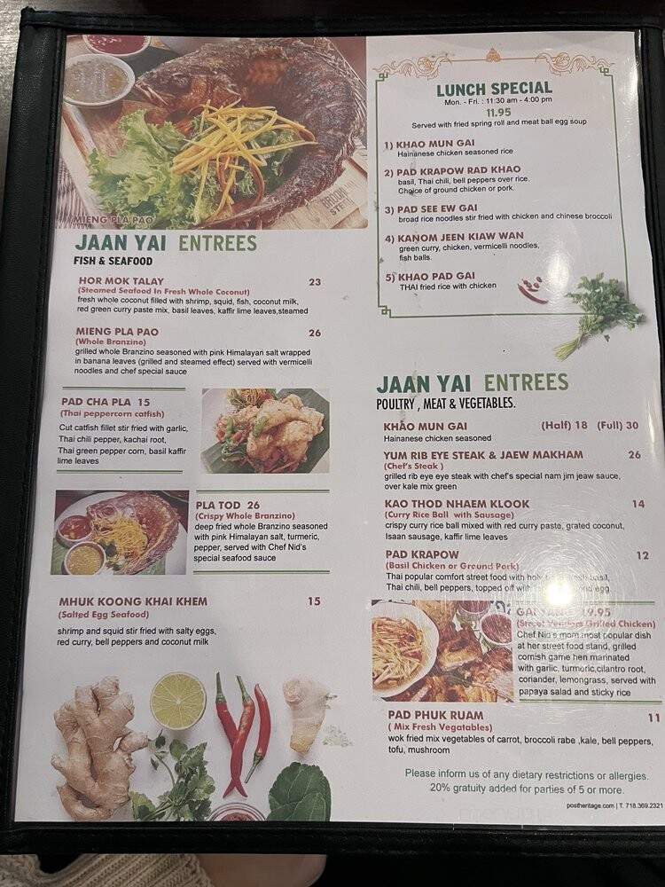 Pad Thai Kitchen - Brooklyn, NY menu_pic