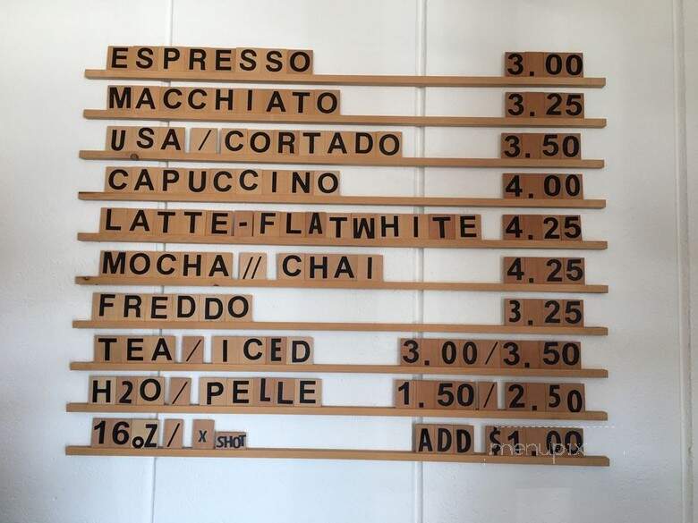 Acento Coffee Roasters - San Diego, CA menu_pic