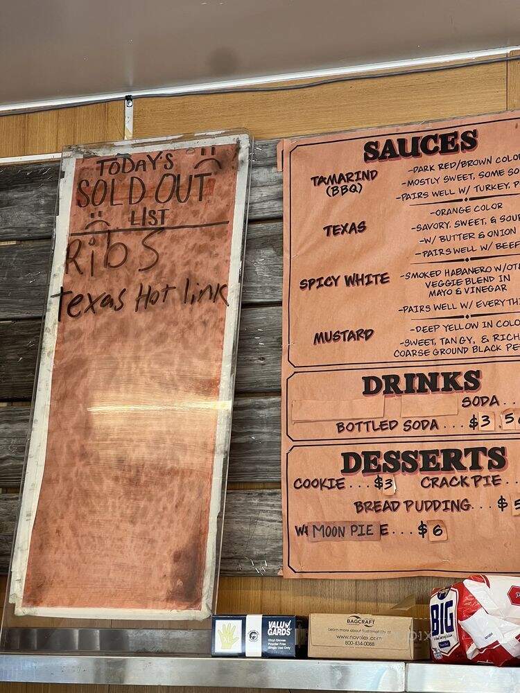 Botto's BBQ - Portland, OR menu_pic