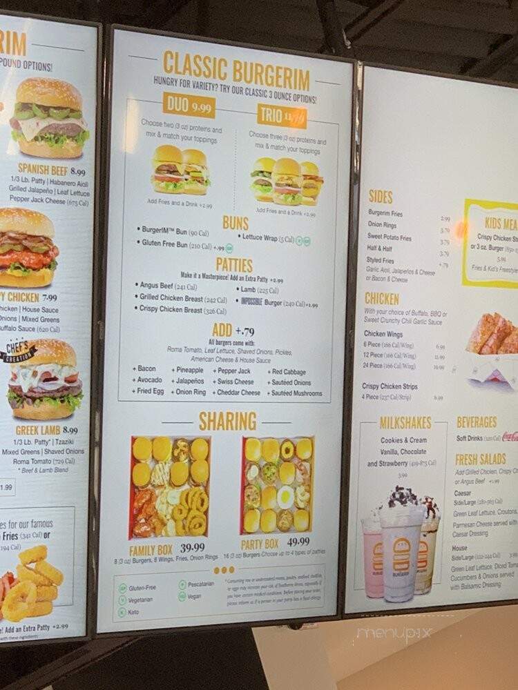 BurgerIM - Alpharetta, GA menu_pic