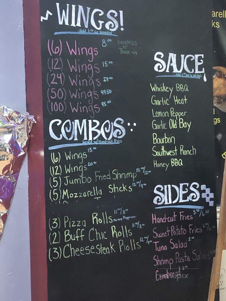 West Wings - Lansdowne, PA menu_pic