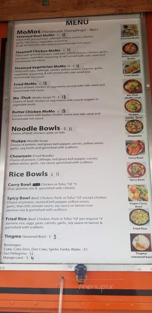 Little Tibet PDX - Portland, OR menu_pic