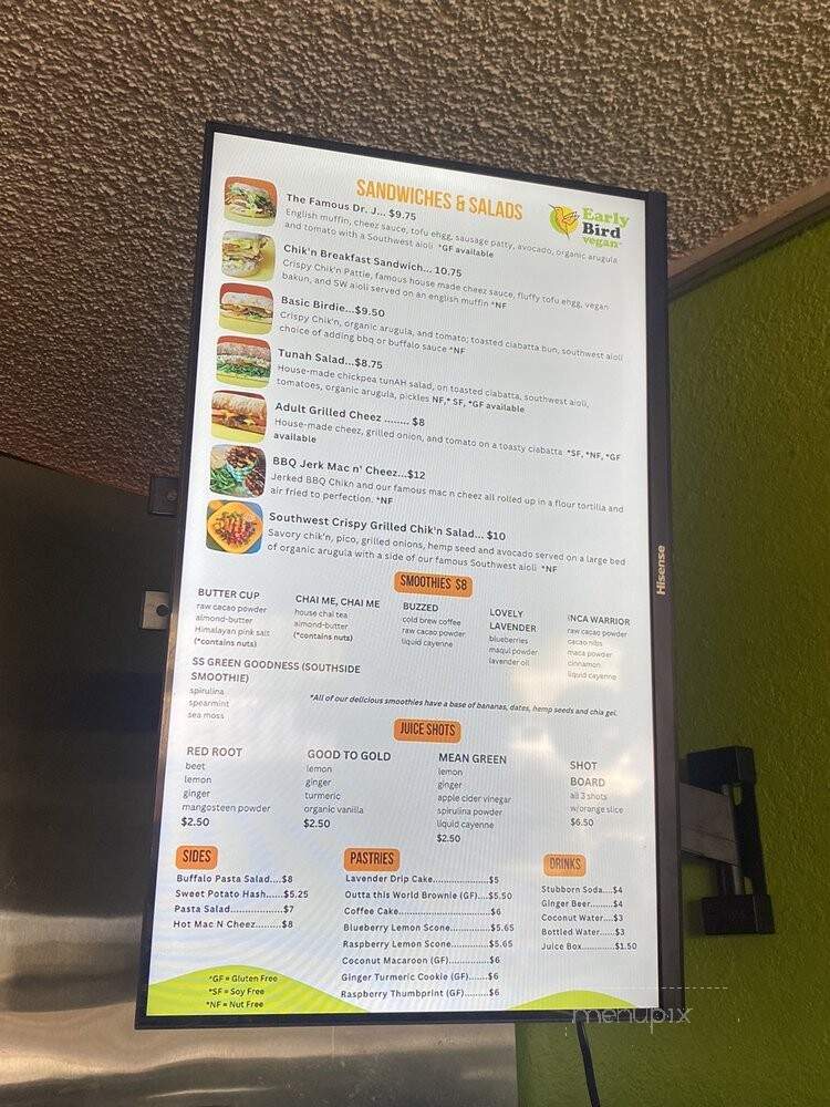 Early Bird Vegan Cafe - Phoenix, AZ