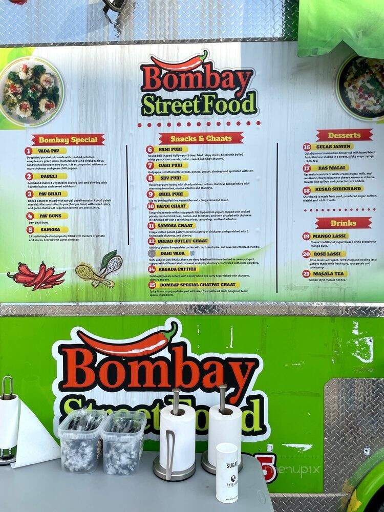 Bombay Street Food - Austin, TX menu_pic