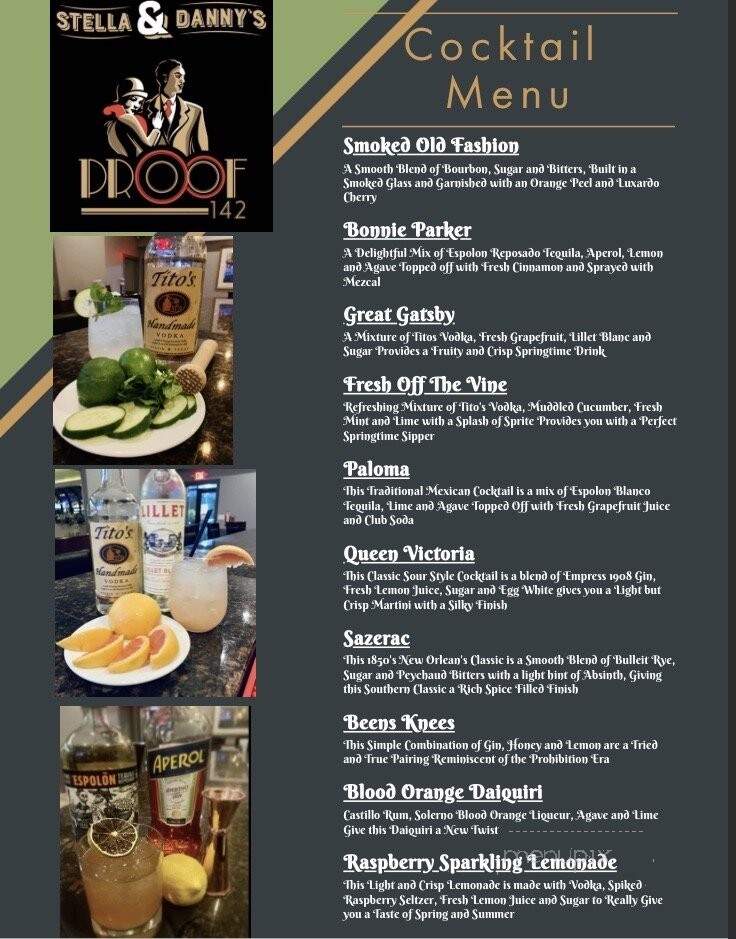 Stella & Danny's - Hawthorne, NJ menu_pic