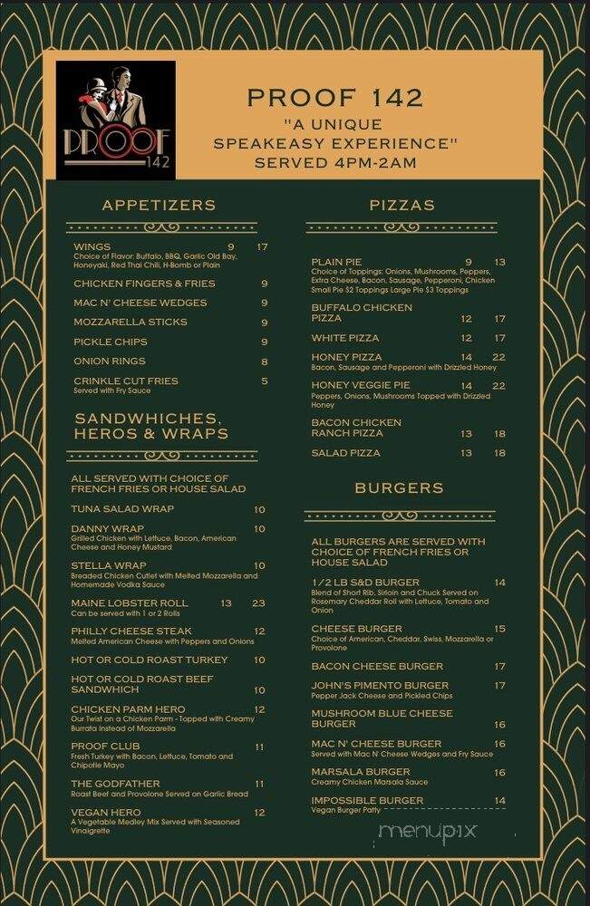 Stella & Danny's - Hawthorne, NJ menu_pic