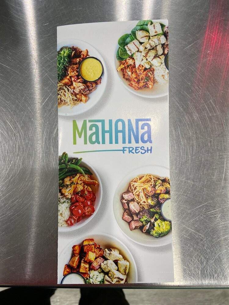 Mahana Fresh - Brandon, FL menu_pic