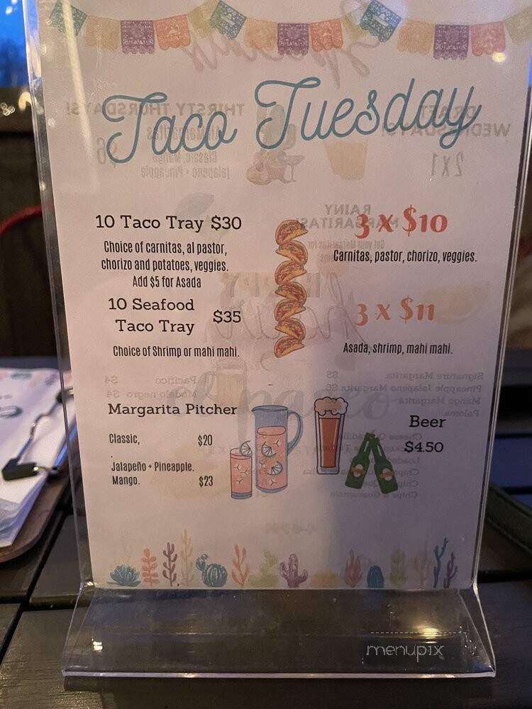 El Paseo - Nashville, TN menu_pic