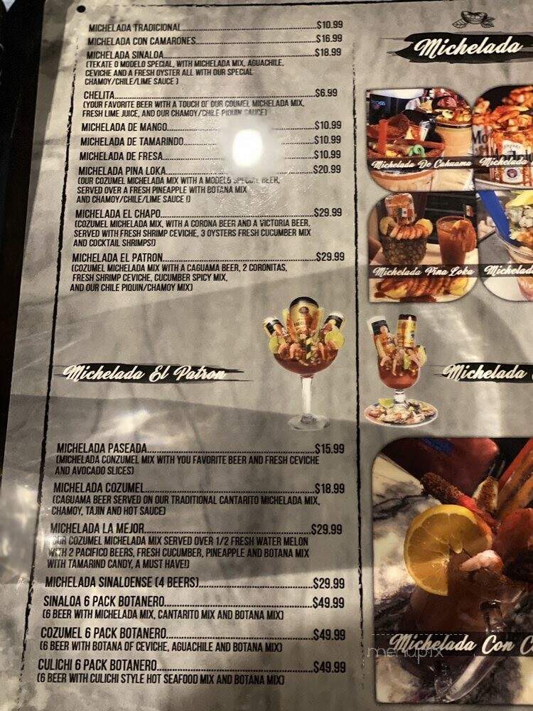 Mi Cozumel - Cincinnati, OH menu_pic