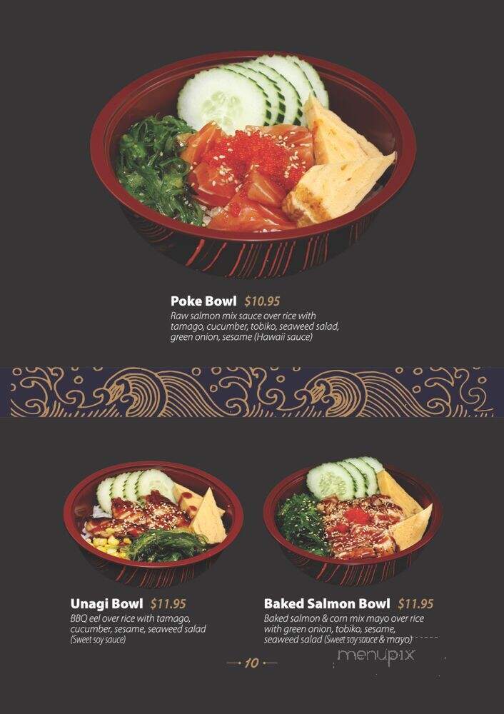 Sushi Go Go - Berkeley, CA menu_pic