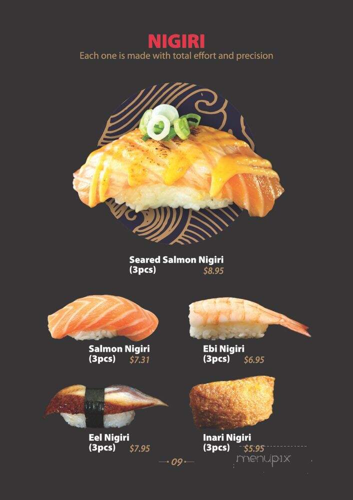 Sushi Go Go - Berkeley, CA menu_pic