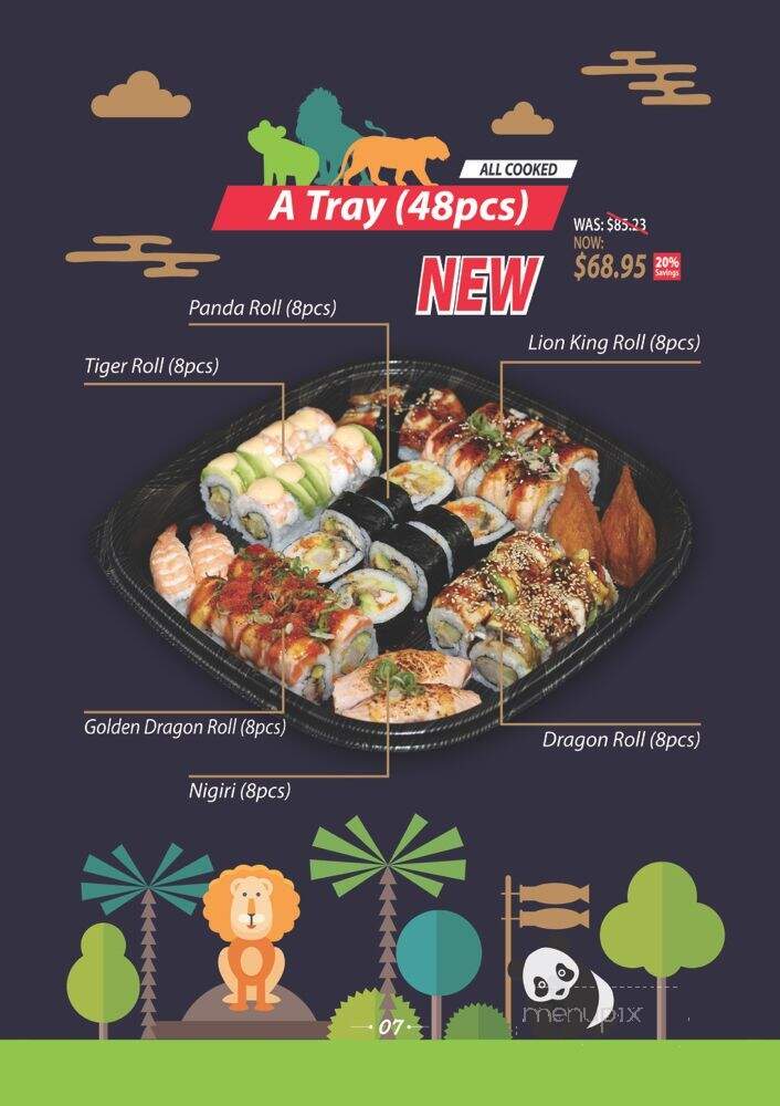 Sushi Go Go - Berkeley, CA menu_pic