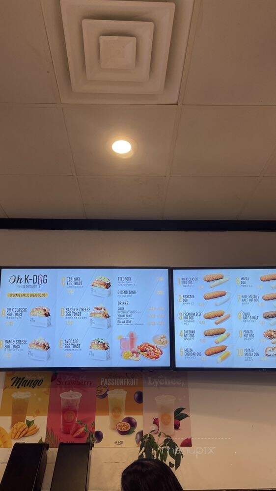 Oh K-Dog & Egg Toast - Carrollton, TX menu_pic