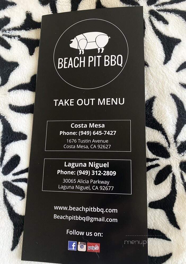 Beach Pit BBQ - Laguna Niguel, CA