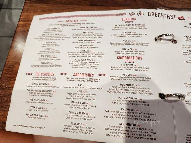 Cafe De Olla - Monrovia, CA menu_pic