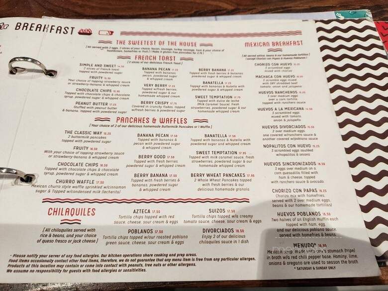 Cafe De Olla - Monrovia, CA menu_pic