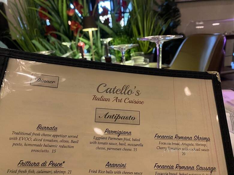 Catello's Italian Art Cuisine - Indianapolis, IN menu_pic