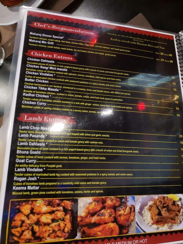 Maharaj Indian Grill - Northbrook, IL