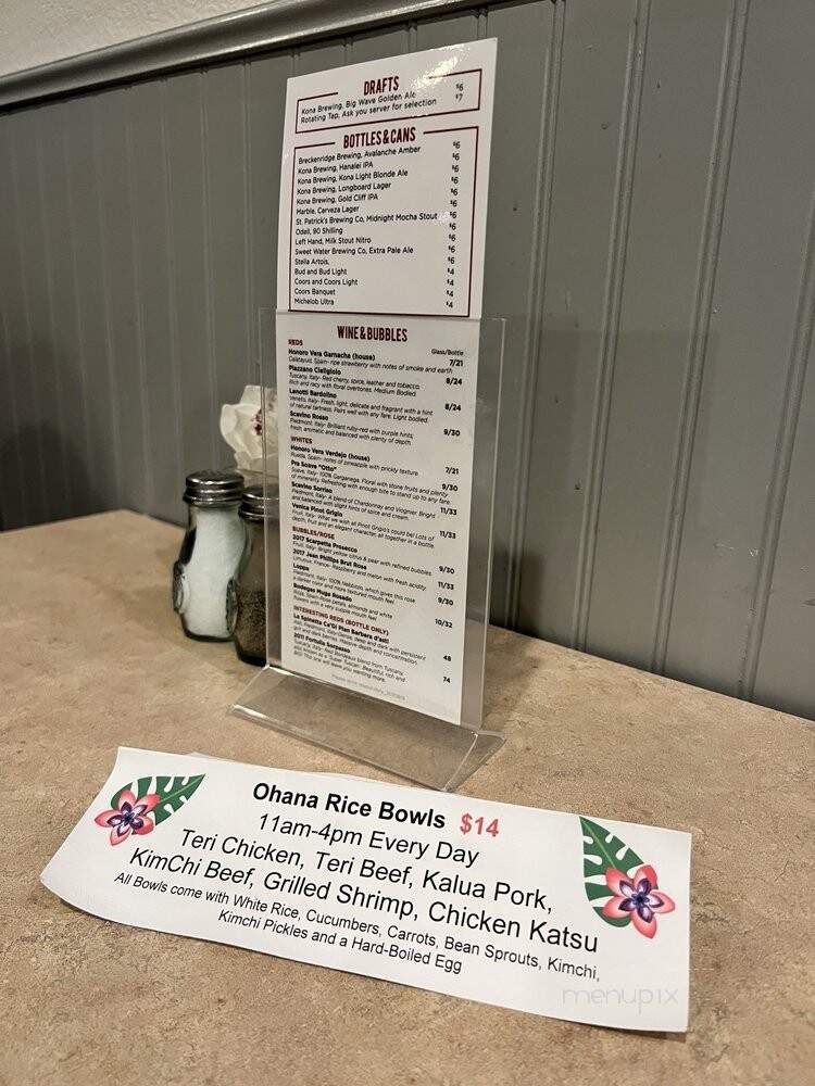 Ohana Grille - Castle Rock, CO menu_pic