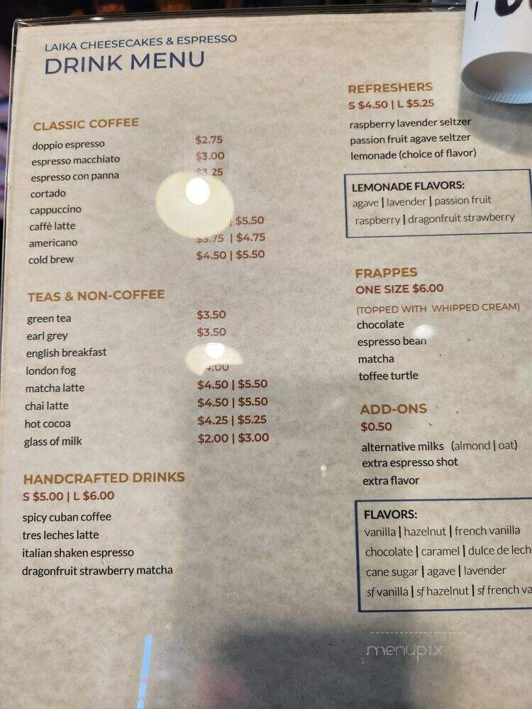 Laika Cheesecake & Espresso - Alamo Heights, TX