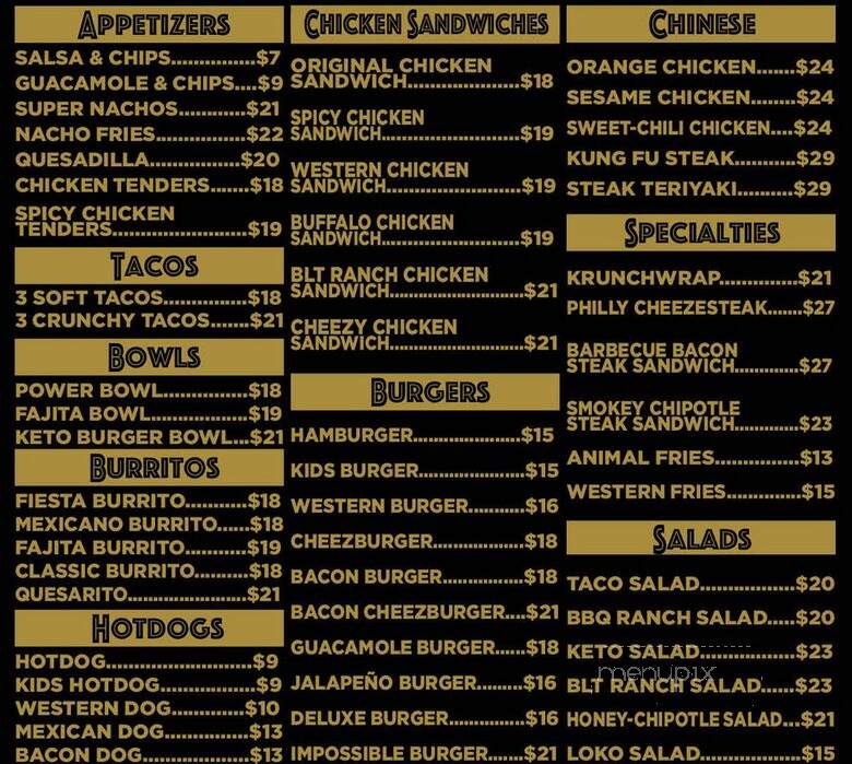King David Glatt Kosher Grill - Los Angeles, CA menu_pic