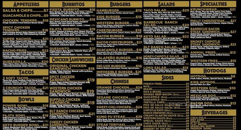 King David Glatt Kosher Grill - Los Angeles, CA menu_pic